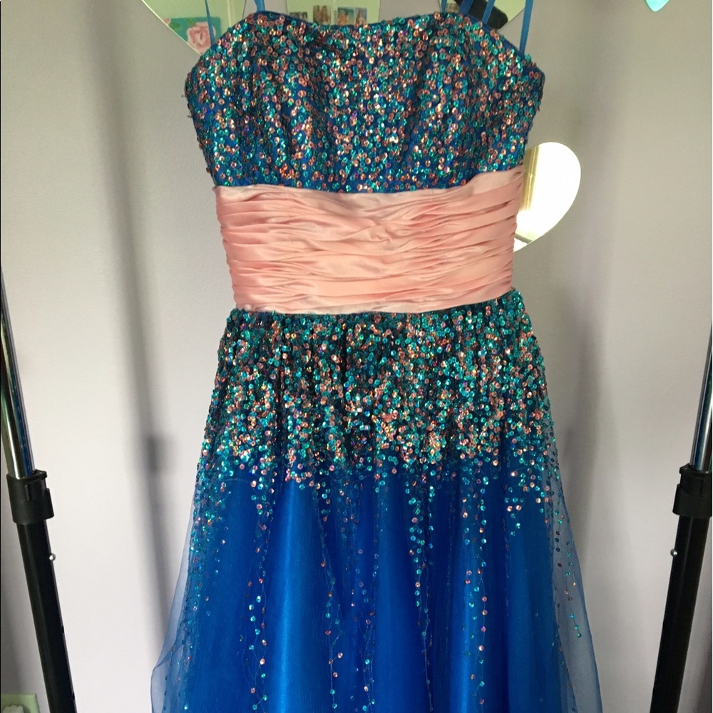 Faviana Sparkly Ballgown