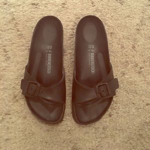 Birkenstock Madrid Essentials Black EVA Slides 39