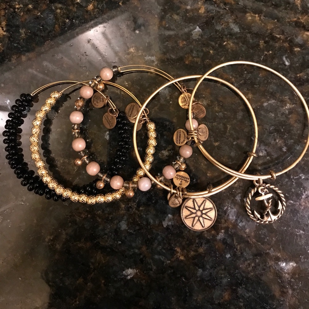 Set of 3 Alex and Ani Bracelets!