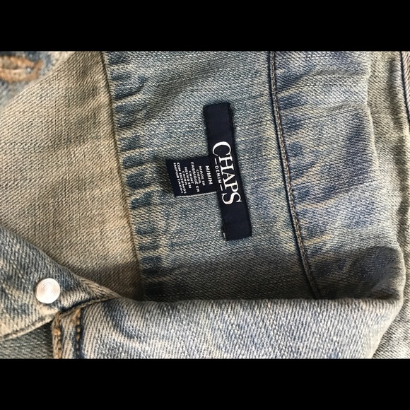 Chaps sleeveless denim jacket - Picture 3 of 3