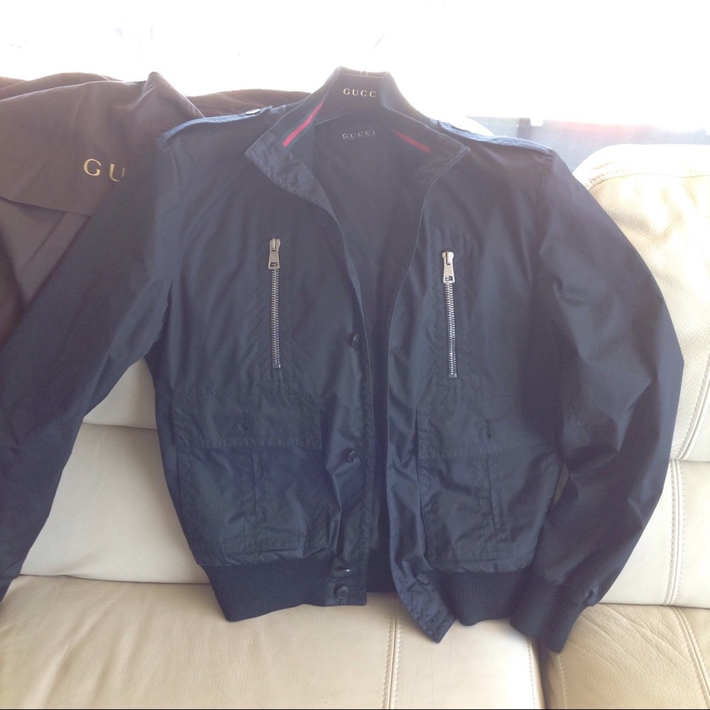Used Men's Gucci Coat Euro Size 54(L-XL)authentic