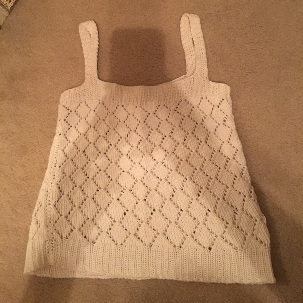 Laced tank top