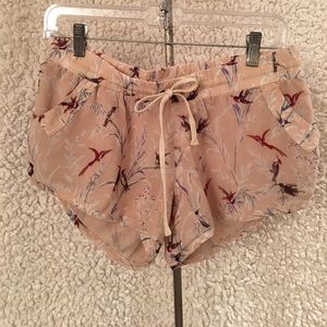LF Bird Print Shorts