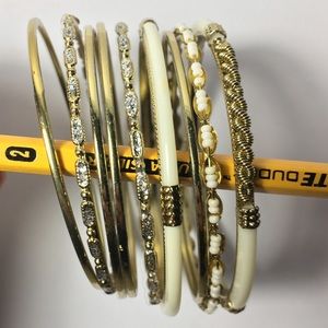 Assorted Gold Embellished Bracelets