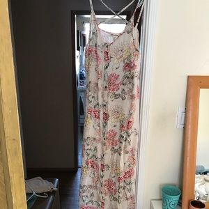 Billabong floral maxi dress