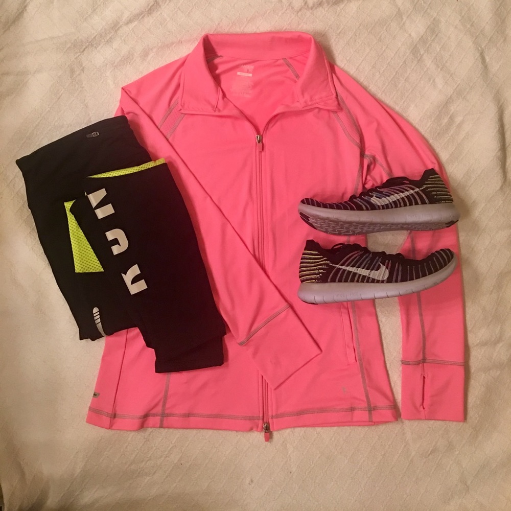Hot Pink Danskin Running Jacket