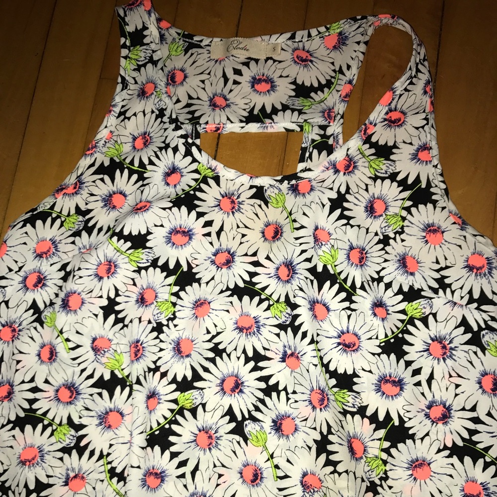 Floral top worn once