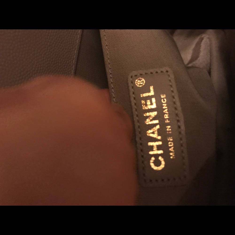 Chanel Caviar Old medium dark beige - Picture 8 of 8