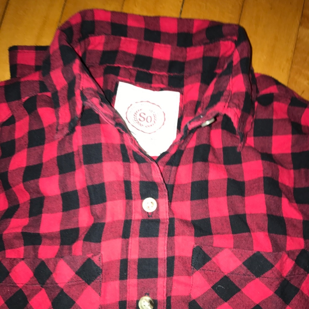 Red and black flannel