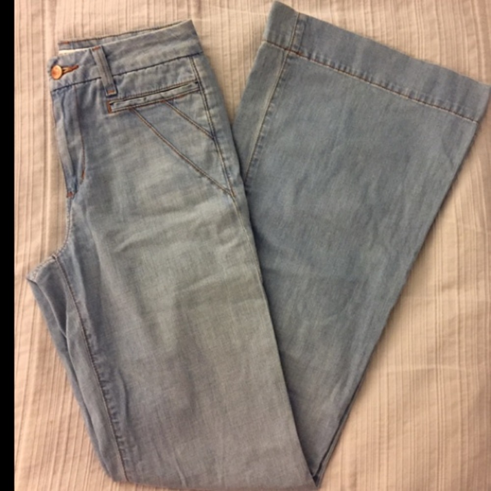 High rise super flare designer Joe's Jeans