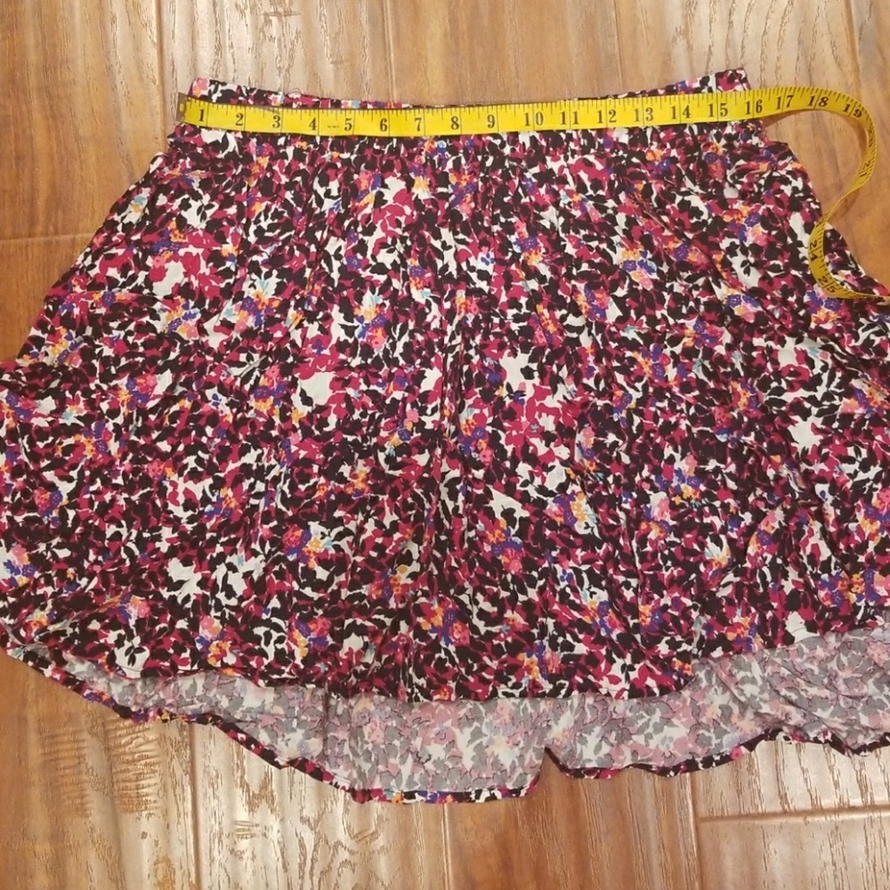 Torrid floral mini skirt size 1 / 1x