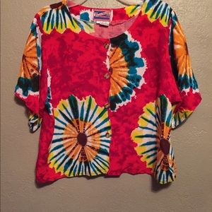 Button down flower shirt  🌺