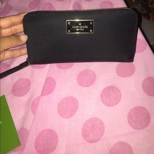 Kate spade black wallet