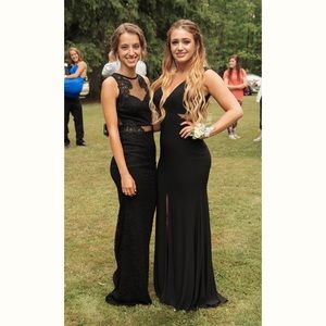 Black formal dress *GREAT PROM DRESS*