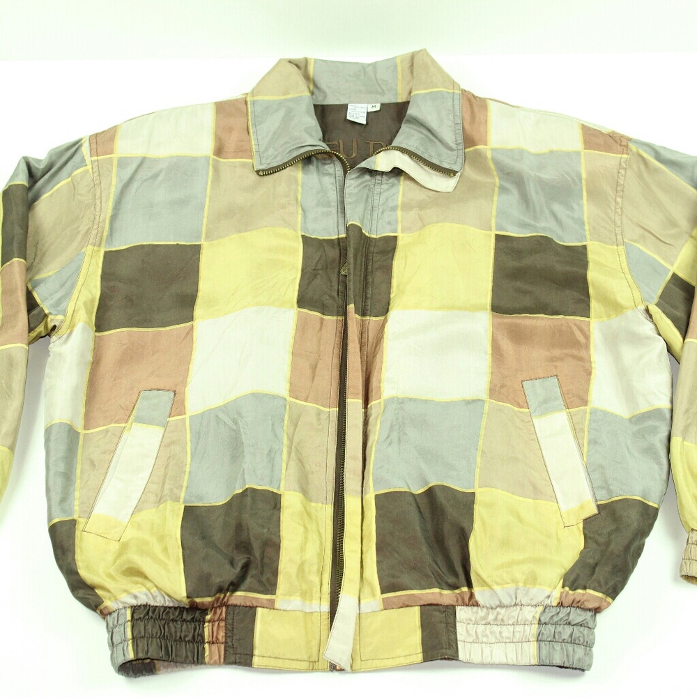 Retro silk jacket (silk)