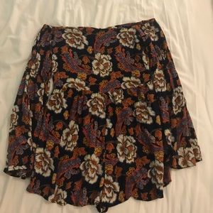 Off the shoulder romper UO