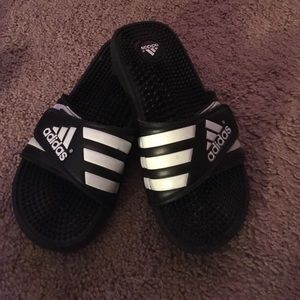 Adidas Slip-on sandals!