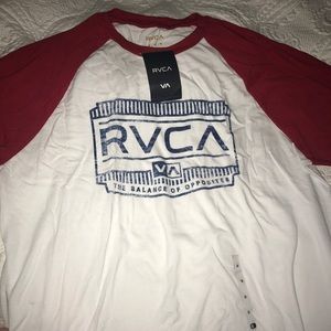 Rvca baseball tee