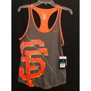 San Francisco Giants Nike Dri-Fit racer back tank