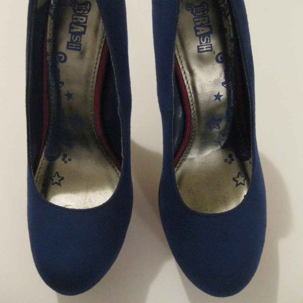 BRASH Heels, Blue, Pink, Purple   Size 7.5 - Picture 2 of 8