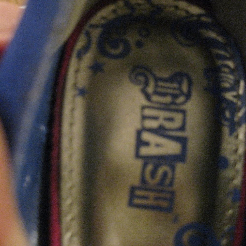 BRASH Heels, Blue, Pink, Purple   Size 7.5 - Picture 5 of 8