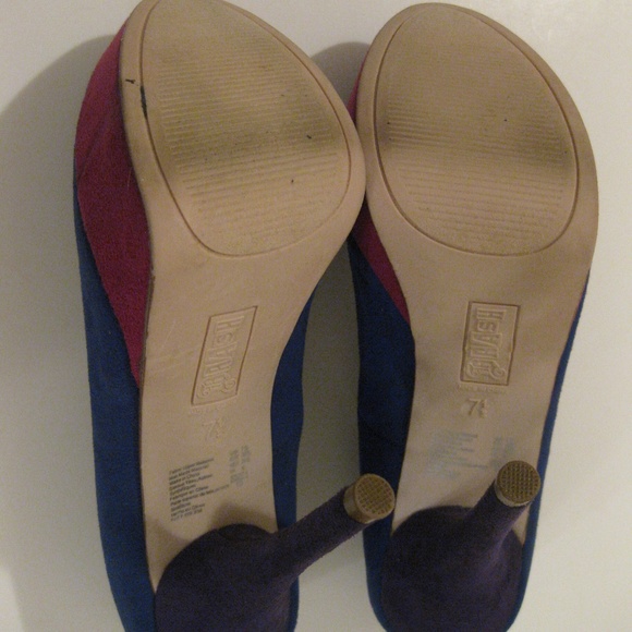 BRASH Heels, Blue, Pink, Purple Size 7.5 - Picture 8 of 8