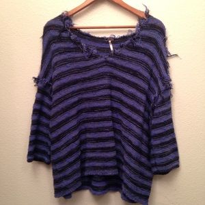 Free People Knit Oversized Top
