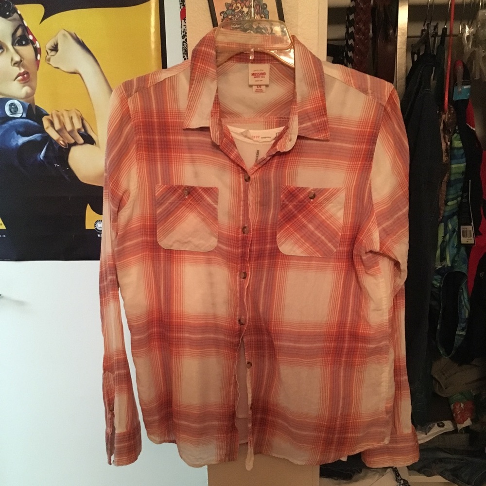 Plaid, cotton long sleeve