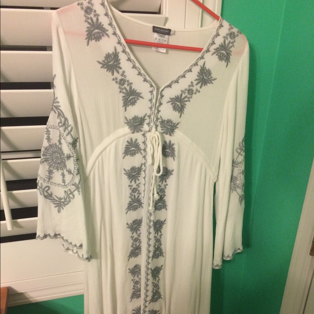 High-low peasant dress