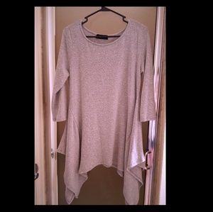 Light grey sweater top