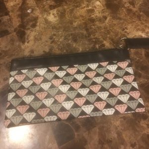 wrist purse , with diamonds!