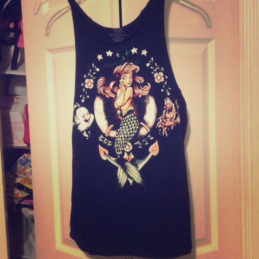 Small tank little mermaid Disney tank
