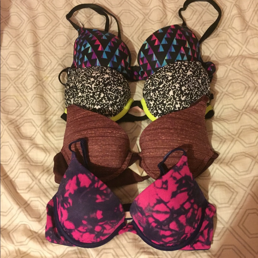 Victoria's Secret PINK wear everywhere bras