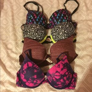 Victoria's Secret PINK wear everywhere bras