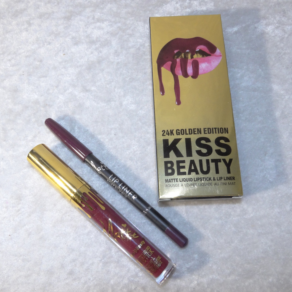 Unicorn Matte Lip 24K Golden Edition Kiss Beauty