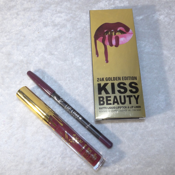 Unicorn Matte Lip 24K Golden Edition Kiss Beauty - Picture 1 of 3