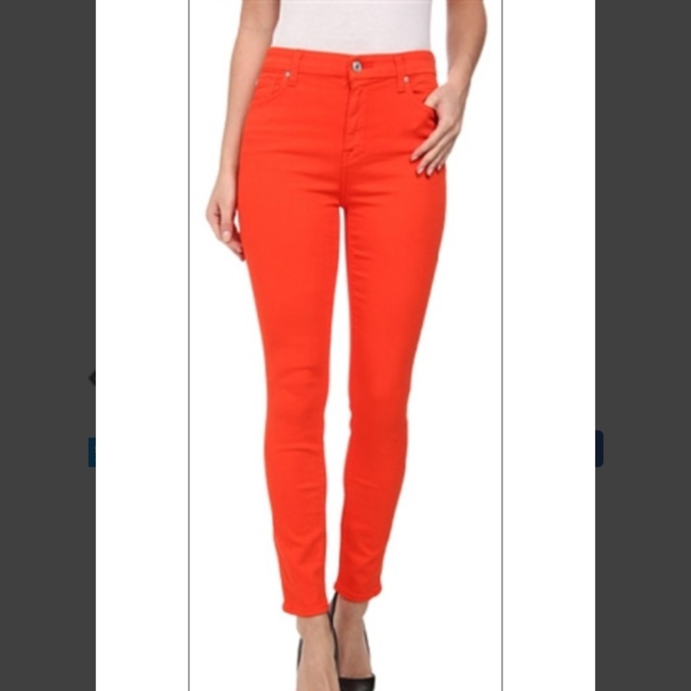 7 For All Mankind High Waisted Skinny