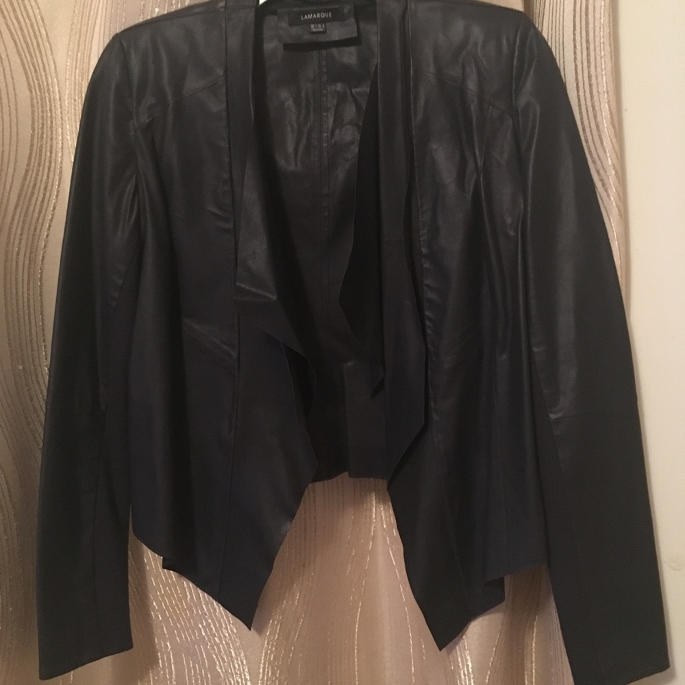 LaMarque black leather jacket