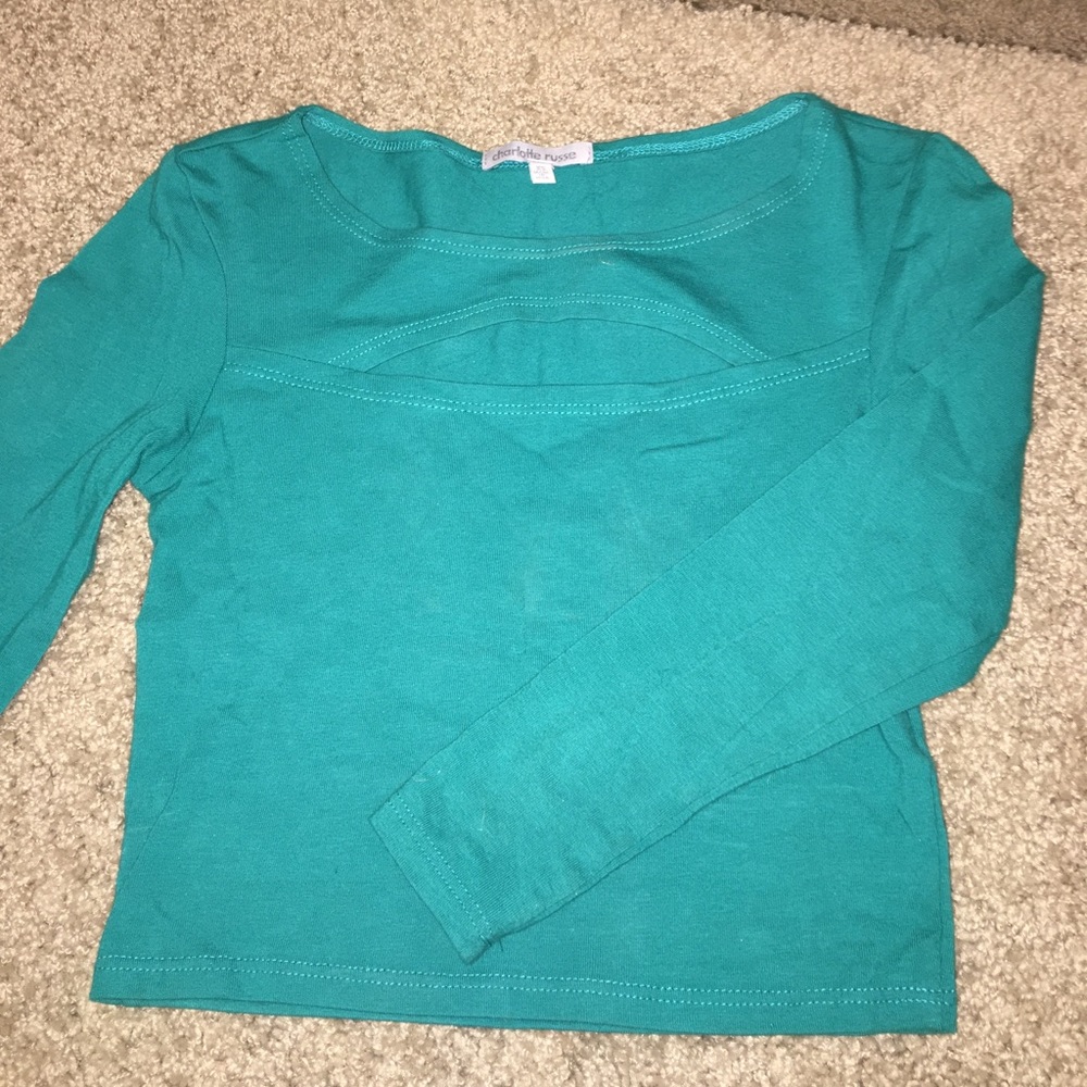 CHARLOTTW RUSSE crop top