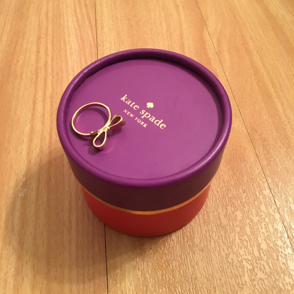 Kate Spade Gold Bow Ring