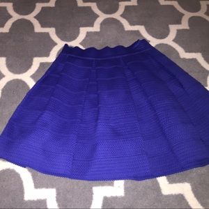 Royal blue express skirt