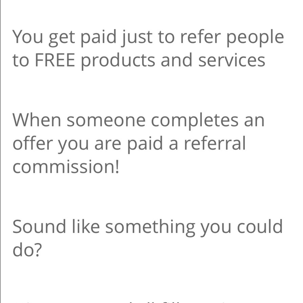 Try out products/services for free and get paid