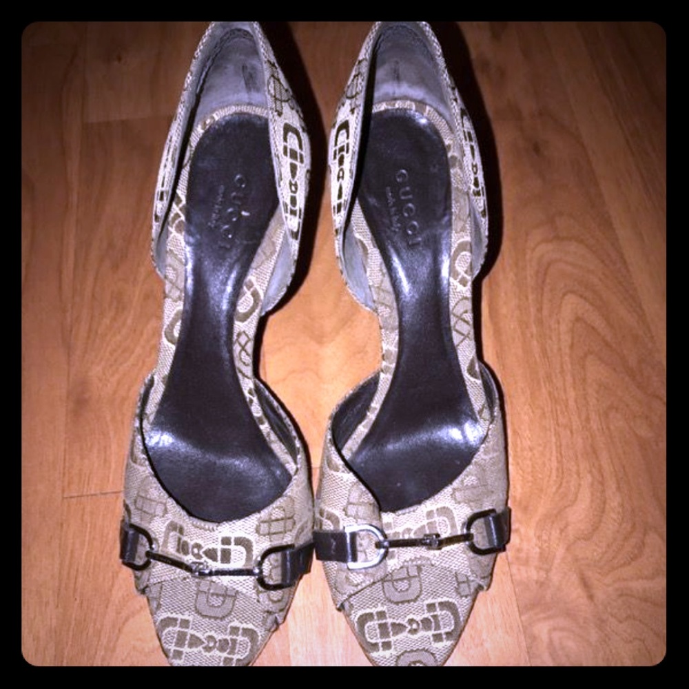 Gucci heels size 6.5