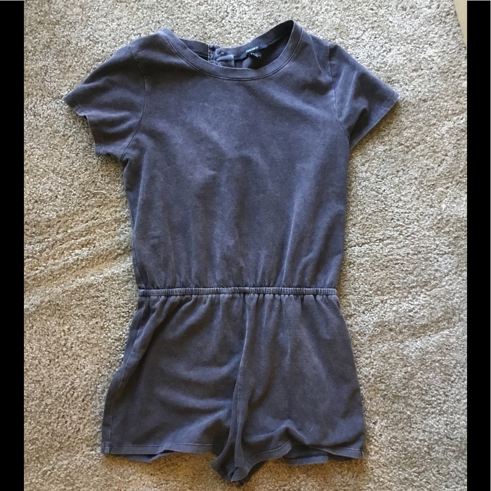 Stonewash romper