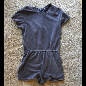 Stonewash romper
