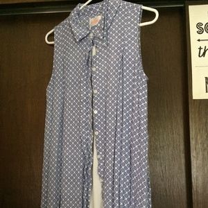 Collar Button Up Sun Dress