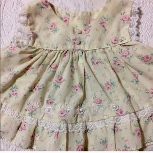 Vintage Dresses - 1970s Vintage Newborn Baby Dress Vintage Dresses - 1970s Vintage Newborn Baby Dress