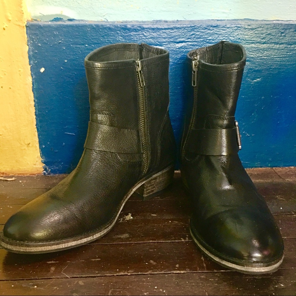 Sold on other site✨Seychelles Black Leather Boots✨