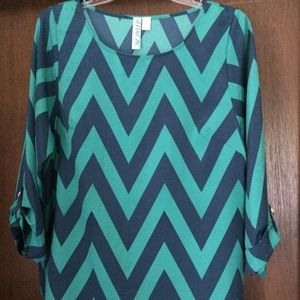 Chevron Blouse