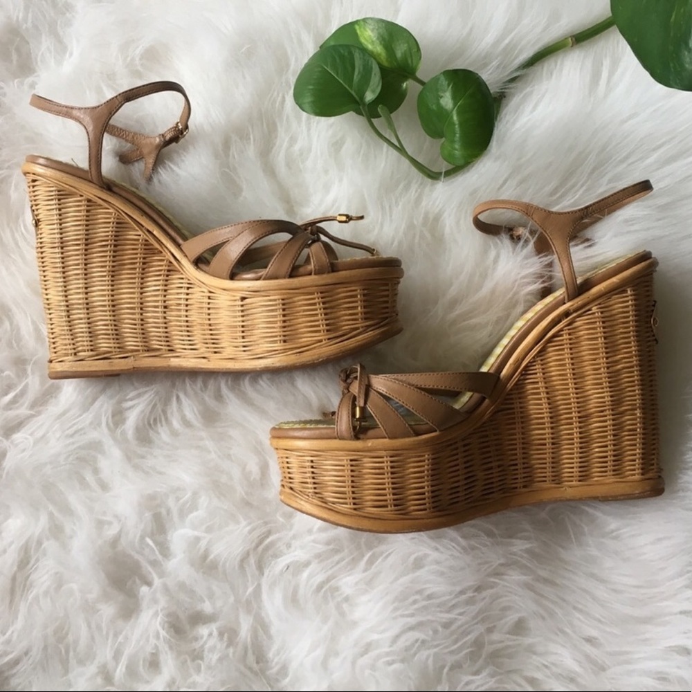 SOLD. Betsey Johnson Wedges